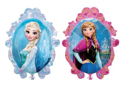Disney Frozen Die Eiskönigin Spiegelform - Folienballon - 69 cm