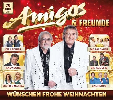 Amigos & Freunde - Wünschen frohe Weihnachten - 3CD
