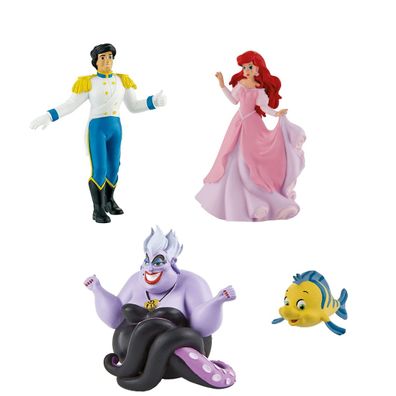 Disney Arielle - 4er Spielfiguren Set