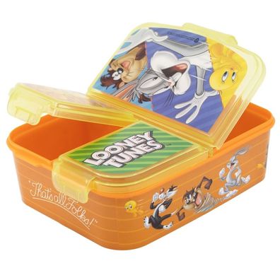Looney Tunes - Heros - Brotbox mit 3 Fächern