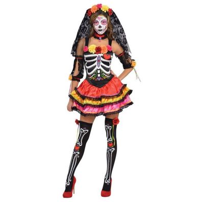 Day of the Dead - Senorita Gr. L - Damenkostüm