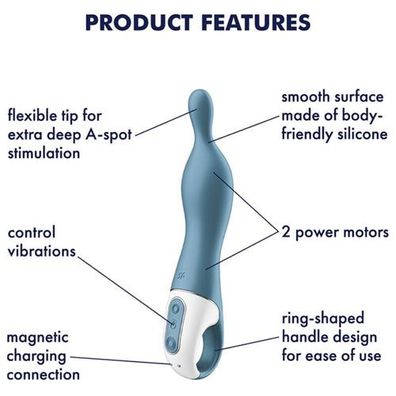 Satisfyer - Amazing 1 A-Spot Vibrator Blau