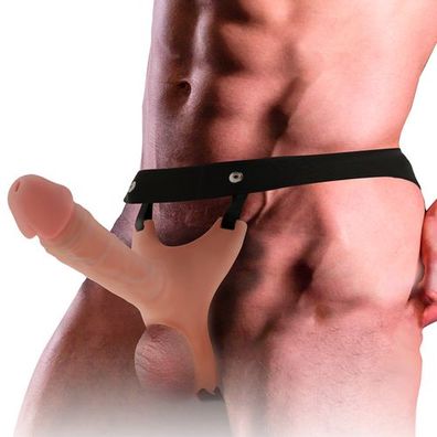 Intense – Hohlgeschirr mit Silikon-Dildo 16 x 3,5 cm