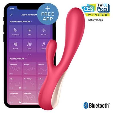Satisfyer - Mono Flex Rot mit App