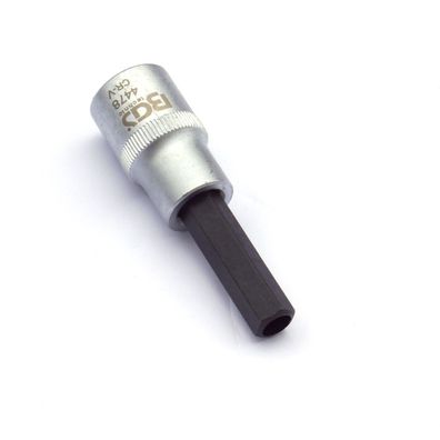 Injektor-Einsatz Bit Innensechskant H10mm mit 7,5mm Bohrung, Antrieb 12,5mm (1/2")