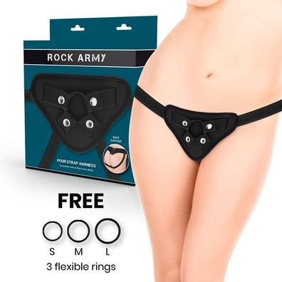 Rock Army - Verstellbarer Gurt und flexible Ringe