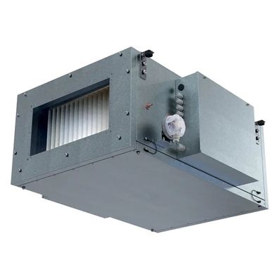 elektrische Heizung 6kW, DN200 mm BL Zuluftgerät Blaubox EC ME 400-6 R S32 von Blaube