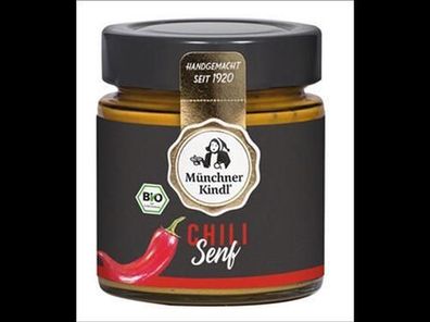 Münchner Kindl Senf 3x Chili Senf BIO 125ml