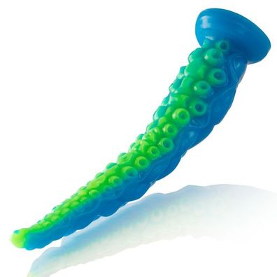 Epic - Scylla Fluoreszierender Dünner Tentakel-Dildo, Große Größe