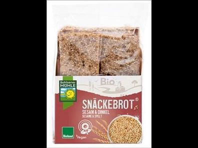 Bohlsener Mühle Snäckebrot Sesam & Dinkel 200g