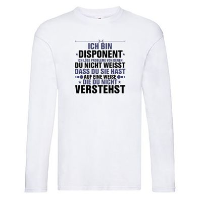 Löse Probleme: Disponent | Zuteiler v2 Long Sleeve Weiß