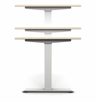Schreibtisch 160 cm GE16 elektrisch höhenverstellbarer Tisch vh-büromöbel