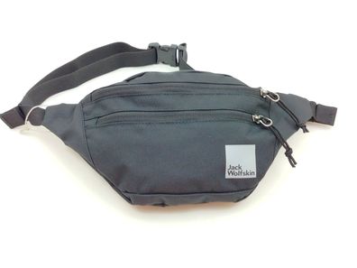 Jack Wolfskin Bauchtasche Gürteltasche Bodybag KONYA HIPBAG black, schwarz, grau
