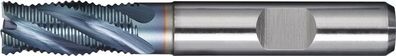 Schaftfräser DIN 844 Typ HR D.25mm Einsatz-L.63mm HSS-Co5 TiCN Weldon
