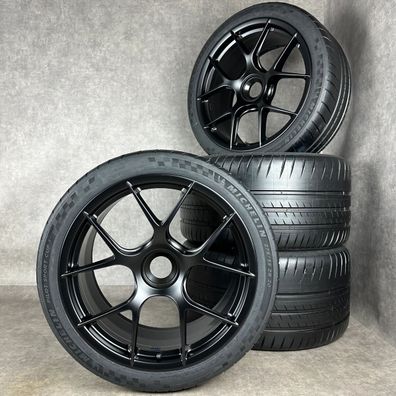 Porsche 992 GT3 RS Felgen 20/21" Schwarz Original ZV Magnesium 992044681CL NEU