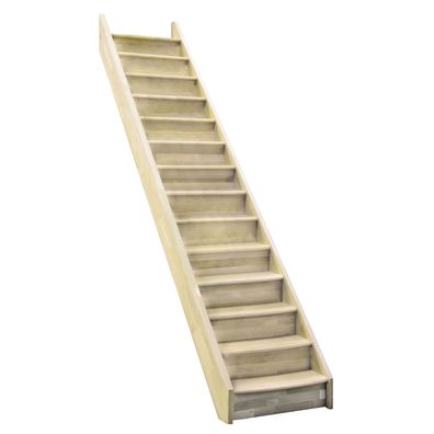 Minka Wangentreppe Home 300cm max. Geschosshoehe Fichte ohne Gelaender
