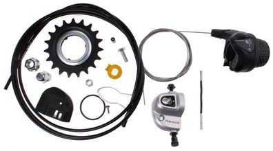 Teilesatz Nexus 3 Bremsnabe Schwarz 12 Teile