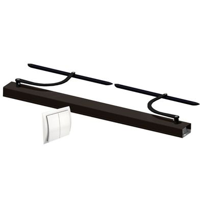 Slid'Up MW100 Elektrische Fensterläden schwarz für 2 Flügel, bis 150 cm
