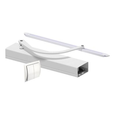 Slid'Up MW100 Elektrischer Fensterladen weiß für 1 Flügel, bis 80 cm Breite