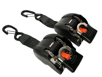 Speedstrap automatischer Spanngurt als Edelstahl Variante 2er Pack mit EU Zulassung