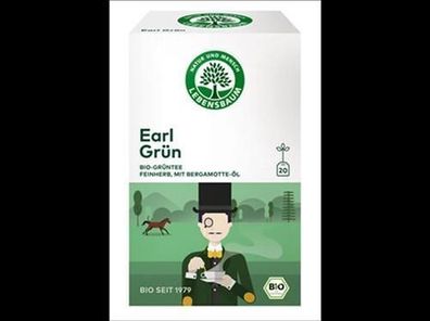 Lebensbaum Earl Grün 20x1,5g