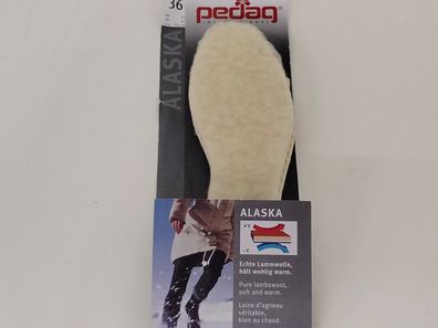 pedag ALASKA Lammwoll-Sohle 36