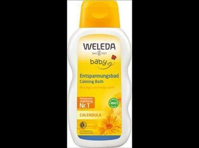 Weleda 6x WELEDA Calendula Entspannungsbad 200ml