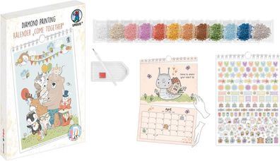 Diamond Painting Kalender Come together