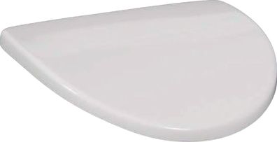 V+B Urinal-Deckel O. NOVO Scharniere verchromt weiß