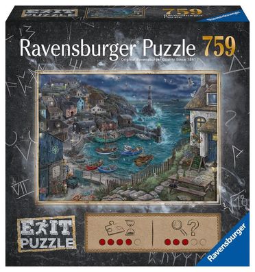 Ravensburger EXIT Puzzles Das Fischerdorf (759 Teile) - Ravens