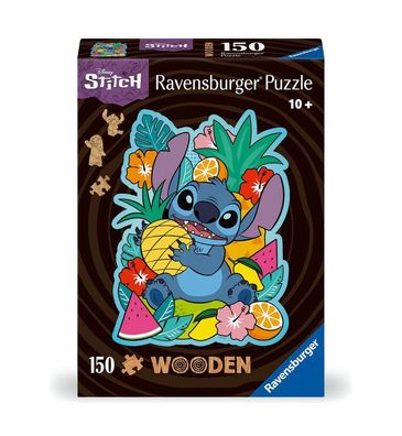Ravensburger Wooden Puzzle Disney Stitch (150 Teile) - Ravensb