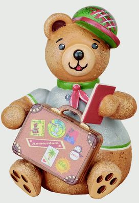 Hubrig Teddy mini Reiselust - 7 cm