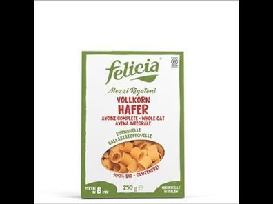 Felicia 3x Felicia Bio Hafer Mezzi Rigatoni glutenfrei 250g