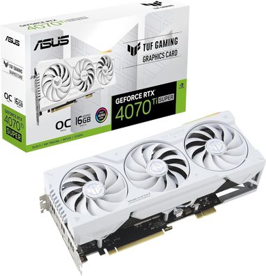 ASUS TUF Gaming GeForce RTX 4070 Ti SUPER BTF White OC Edition 16GB Grafikkarte