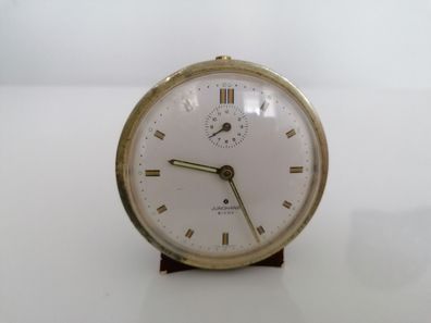 Vintage Junghans Bivox Wecker 50er Jahre Uhr Tischuhr Reisewecker Tischwecker