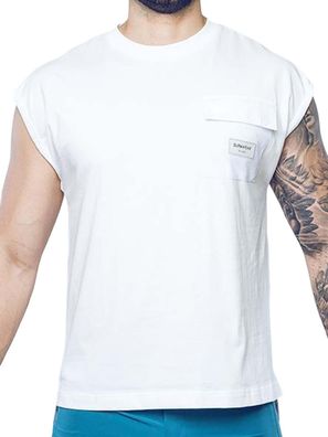 Supawear Wide-Cut Tank White