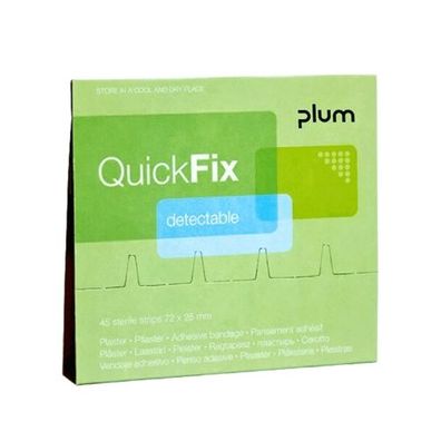 QuickFix Refill mit 45 Pflasterstrips detectable (1 Stk.)