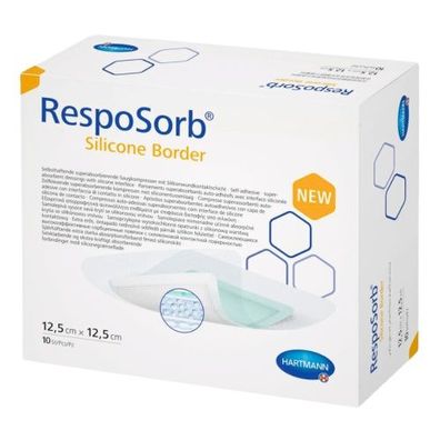 Respo Sorb® Selbsthaftende Silikonwundkompresse (10 Stk.)