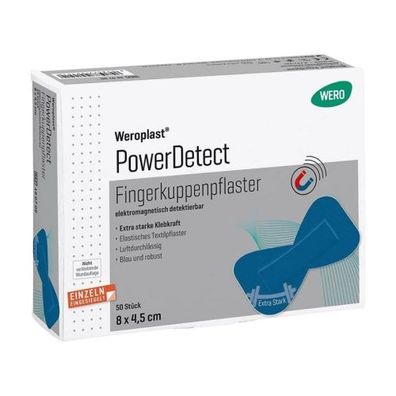 PowerDetect Fingerkuppenpflaster 8x4,5cm (50Stk.)