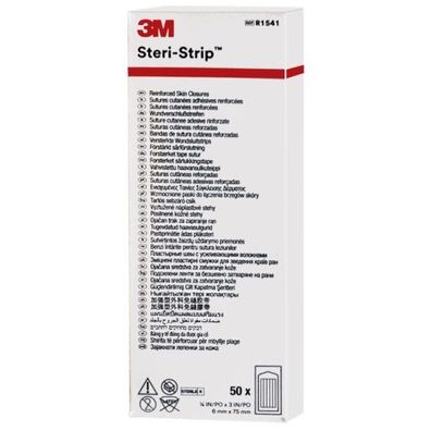 3M Steri-Strip Wundverschlussstreifen R1541 6x75mm (50 x 3 Stk.)