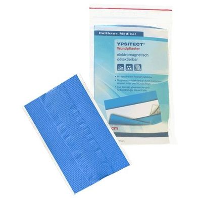 Ypsitect Wundpflaster 6 x 10cm, wasserfest, detektierbar (10 Stk.)