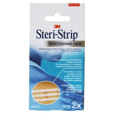 3M Steri-Strip Wundverschlussstreifen 6x75mm (2 x 3 Stk.)