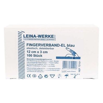 Fingerverband elastisch 12x3cm detektierbar (100 Stk.)