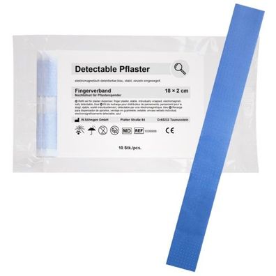 Nachfüllset detectable Fingerverband 18x2cm