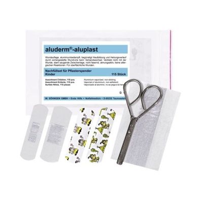 Nachfüllset für Pflasterspender Kinder aluderm aluplast