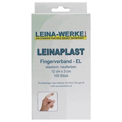 Fingerverband EL elastisch 12x3cm (100 Stk.)