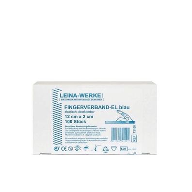 Fingerverband elastisch 12x2cm detektierbar (100 Stk.)