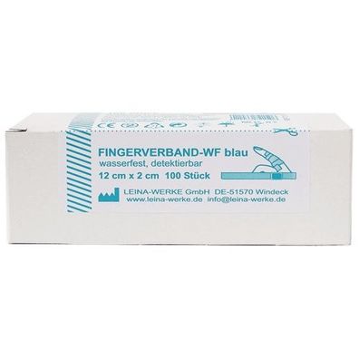 Fingerverband wasserfest 12x2cm detektierbar (100 Stk.)