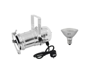 Eurolite Set PAR-30 Spot sil + PAR-30 230V SMD 11W E-27 LED 3000K