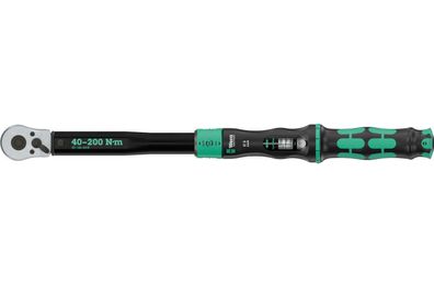 Wera Drehmomentschlüssel Click-Torque Lock C3 Rechtsanzug 40-200 Nm mit 1/2" Zoll